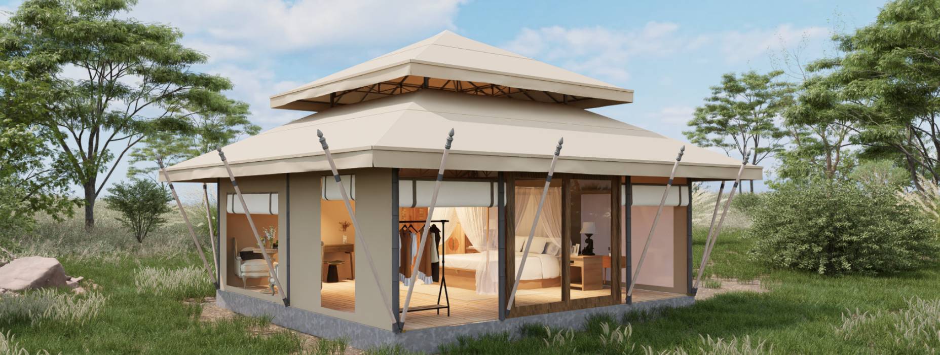 广饶县户外野奢帐篷